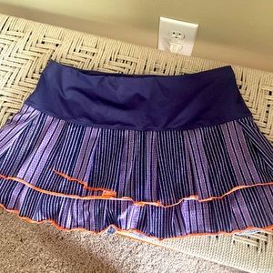 Sz M Lucky in Love tennis skirt